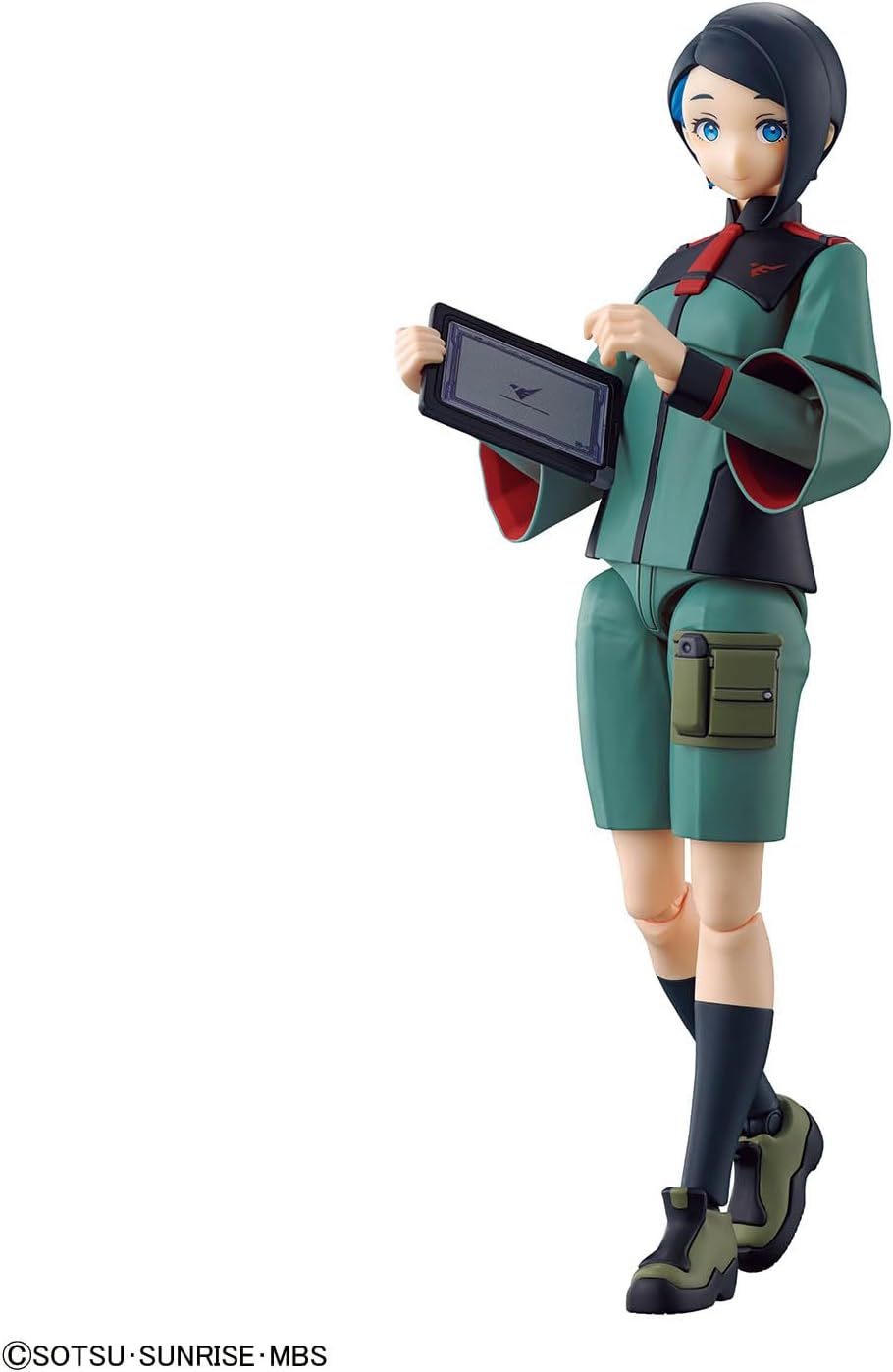 Bandai Spirits Figure-Rise Standard, Mobile Suit Gundam, Mercury Witch Nika Nanaura, Color-coded Plastic Model