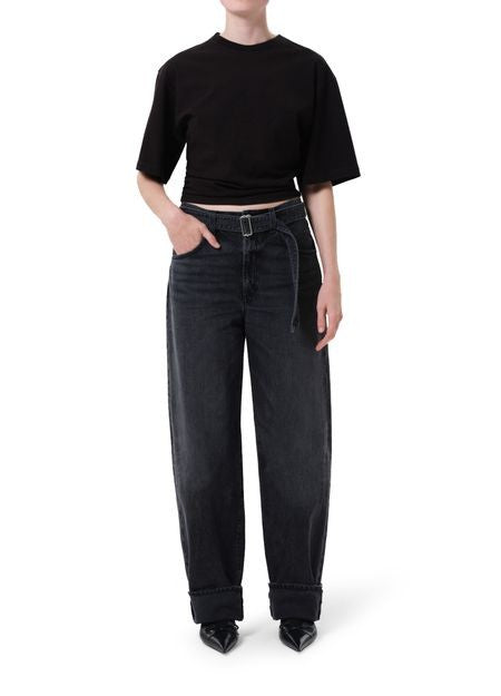 AGOLDE Cuffed taper jeans - Image 6