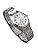 Seiko Selection SBTM223 Men's Wristwatch, Titanium Solar Radio, White Dial, Silver, Silver/White (Full Arabic Numerals), Bracelet Type