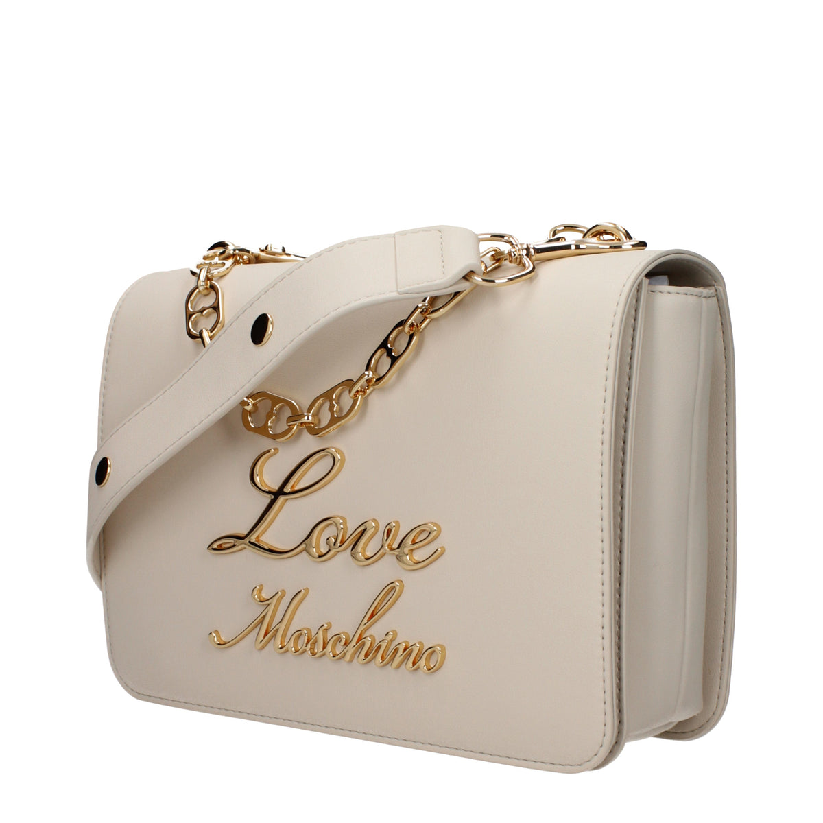Moschino モスキーノのハンドバッグが大好きな女性ポリウレタンベージュ/アイボリー - Image 6