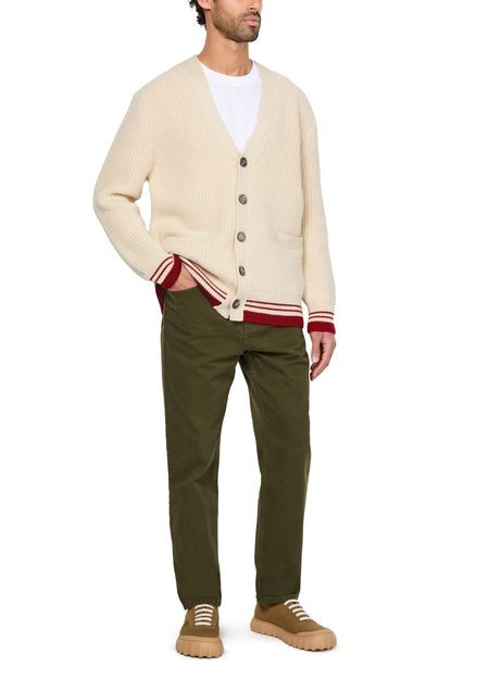 AMI PARIS リブ編みカーディガン - Image 6