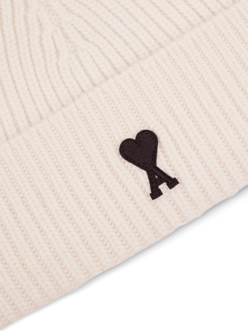 Ami Paris Ami De Coeur Wool Beanie - Image 6