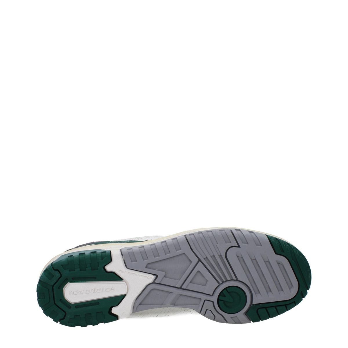 Designer Brand ニューバランススニーカー550メンズスキンホワイト/スワンプ - Image 6