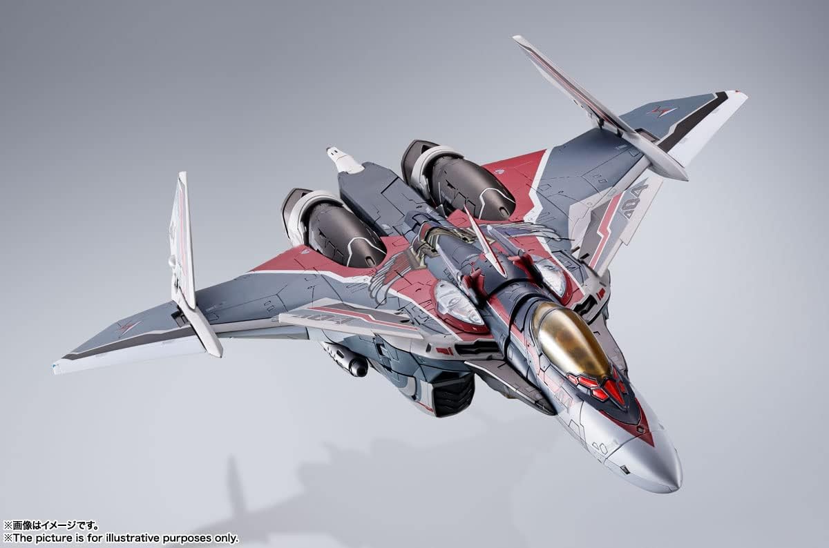 TAMASHII NATIONS DX Chogokin Movie Version Macross Delta Absolute Live!!!!!! VF-31AX Kairos Plus (Mirage Farina Genus), Approx. 10.2 inches (260 mm), ABS & Die-Cast & PVC Pre-Painted Action Figure