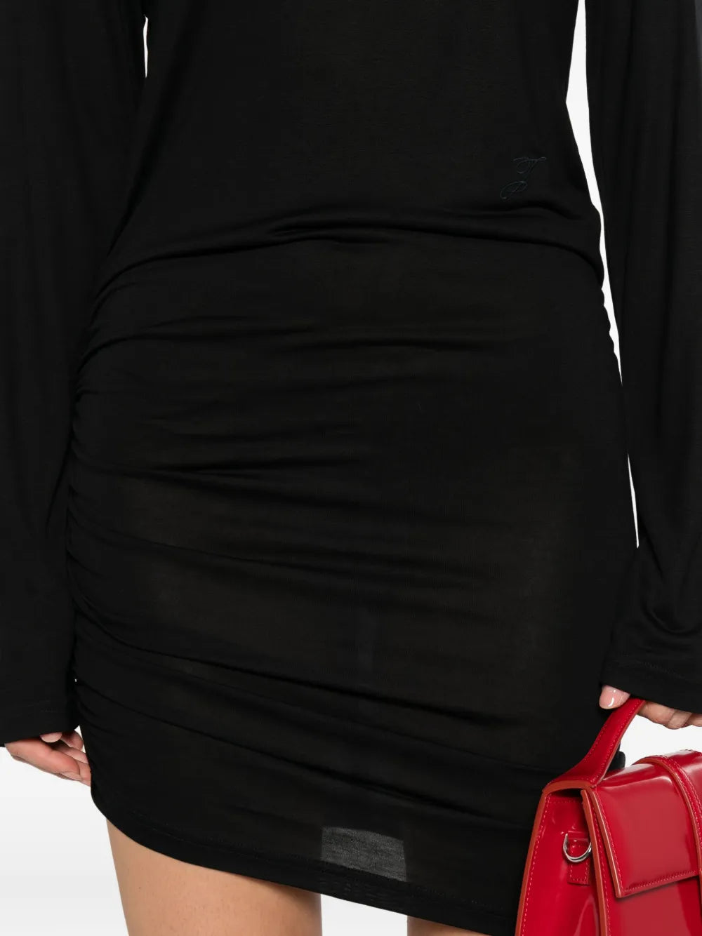 Jacquemus Jacquemus Asymmetrical Turtleneck Dress - Image 6