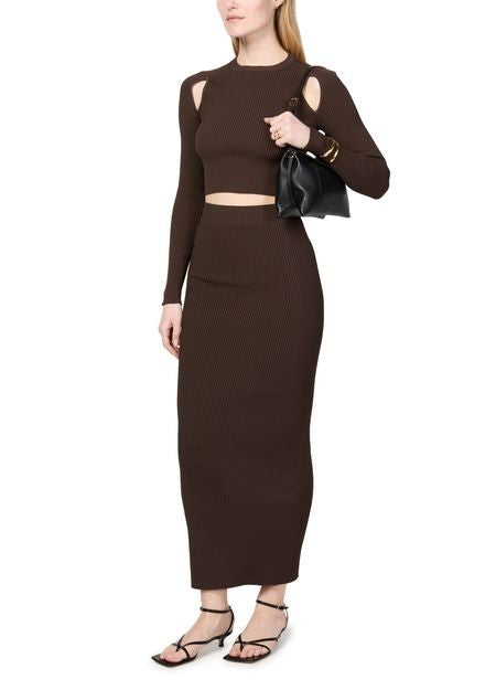 MAX MARA Ala カットアウト リブ編み トップス - Image 6