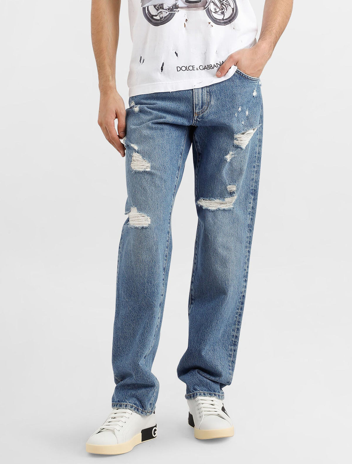 Dolce ドルチェ＆ガッバーナズボンデニム - Image 6