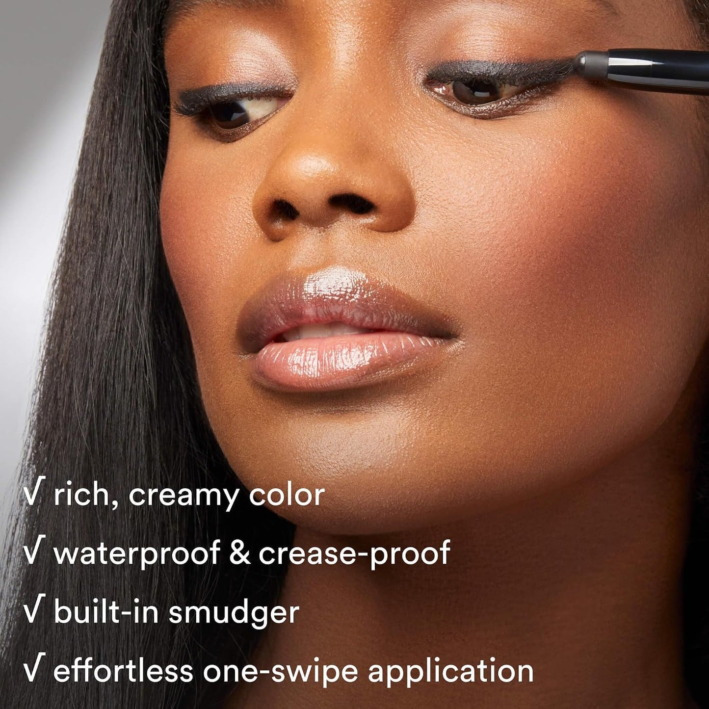 Julep Eyeshadow 101 Cream-to-Powder Waterproof Eyeshadow Stick – Sand Shimmer – Long-Lasting, Buildable, Crease-Proof, Cruelty Free, Shimmer Finish with Built-In Smudger