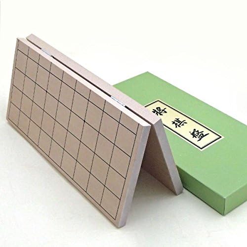 Convenient Folding Shogi Set with Lightweight Wooden Pieces! New Katagui 5号 Folding Shogi Set (Wooden Pieces Made of Excellent Oak)