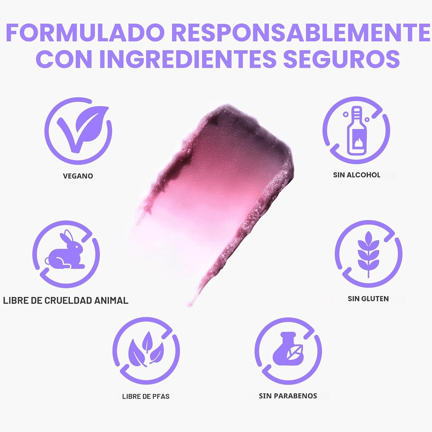 Wonderskin Colorete en barra pH-Activado - pHlush Barra multiusos, tinte cremoso para mejillas y labios, maquillaje nutritivo refrescante que ajusta el color
