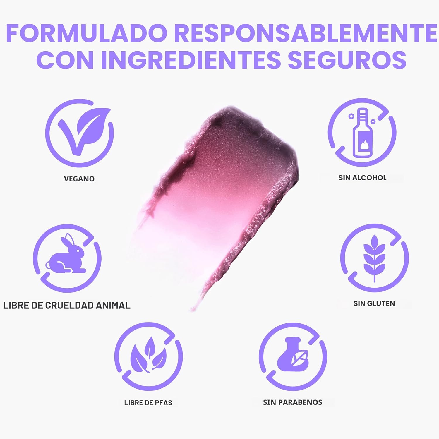 Wonderskin Colorete en barra pH-Activado - pHlush Barra multiusos, tinte cremoso para mejillas y labios, maquillaje nutritivo refrescante que ajusta el color
