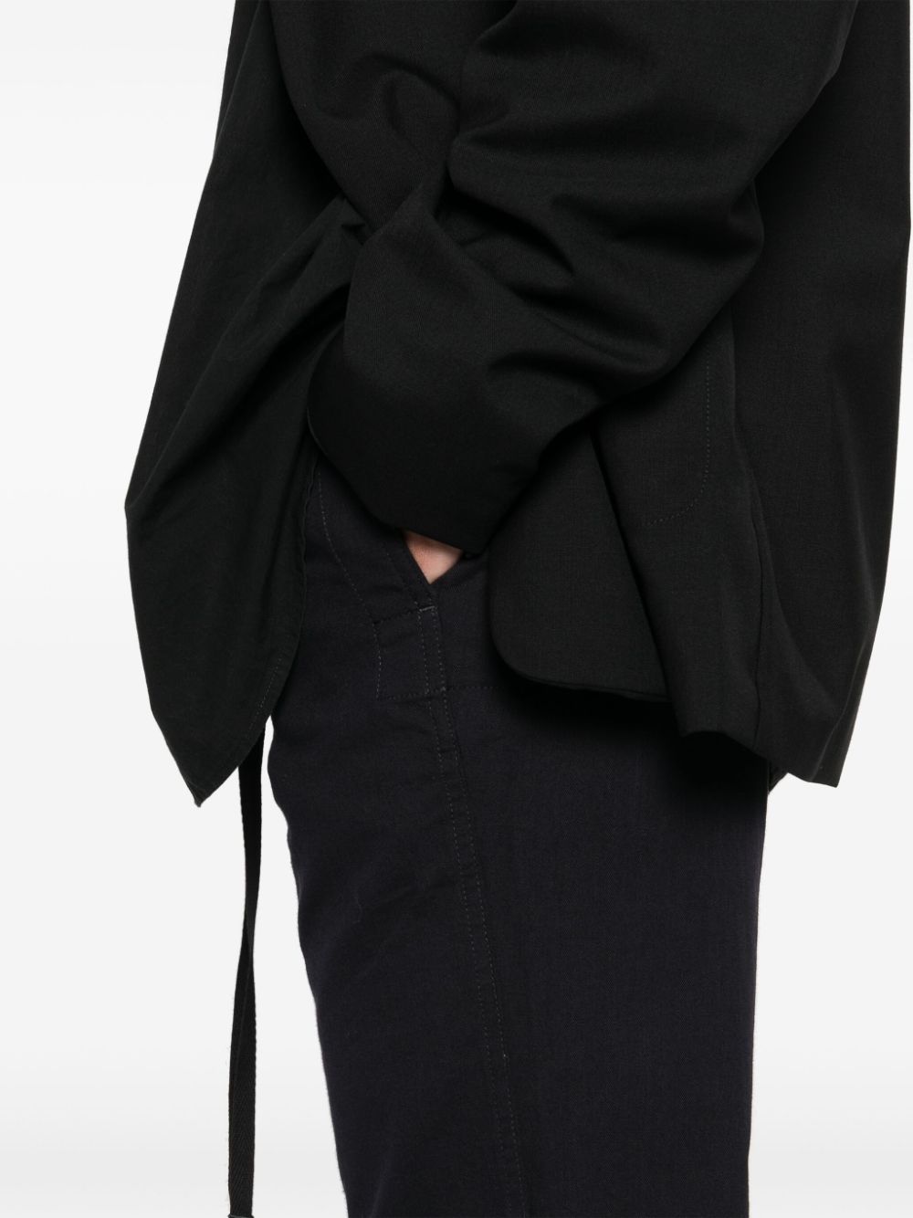 Lemaire レメールコットンドローストリングズボン - Image 6