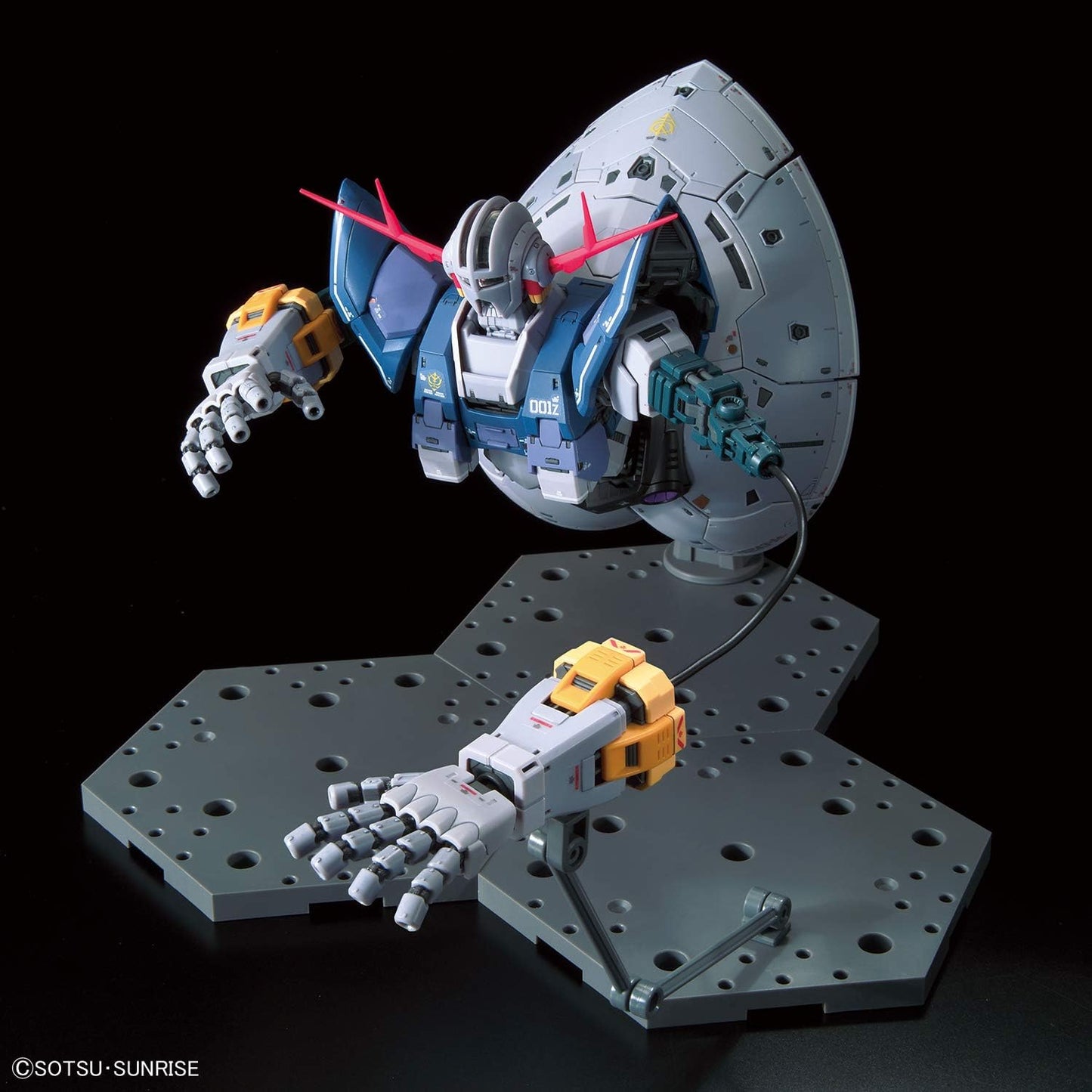 Bandai Spirits RG Mobile Suit Gundam Zeong 1/144 Scale Color-Coded Plastic Model Kit