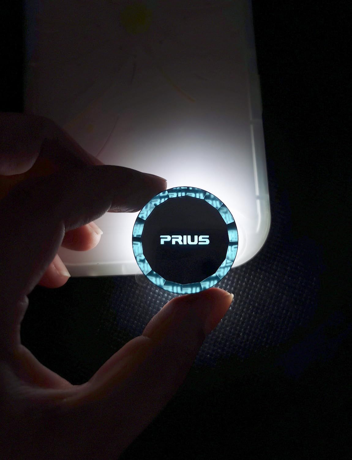 Prius 50 Series Crystal Surface Treatment Engine Start Cover Start Button Cover Switch Cover Start Ring Stop Cover Crystal Style Dedicated Design Interior Parts Genuine Replacement