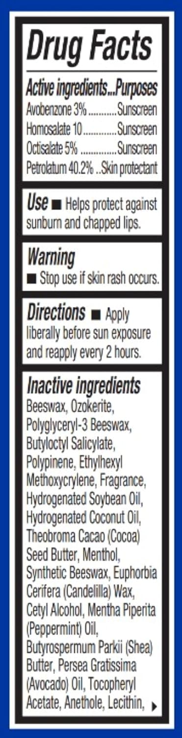 Jack Black Intense Therapy Lip Balm – SPF 25 Sun Protection, Lip Moisturizer