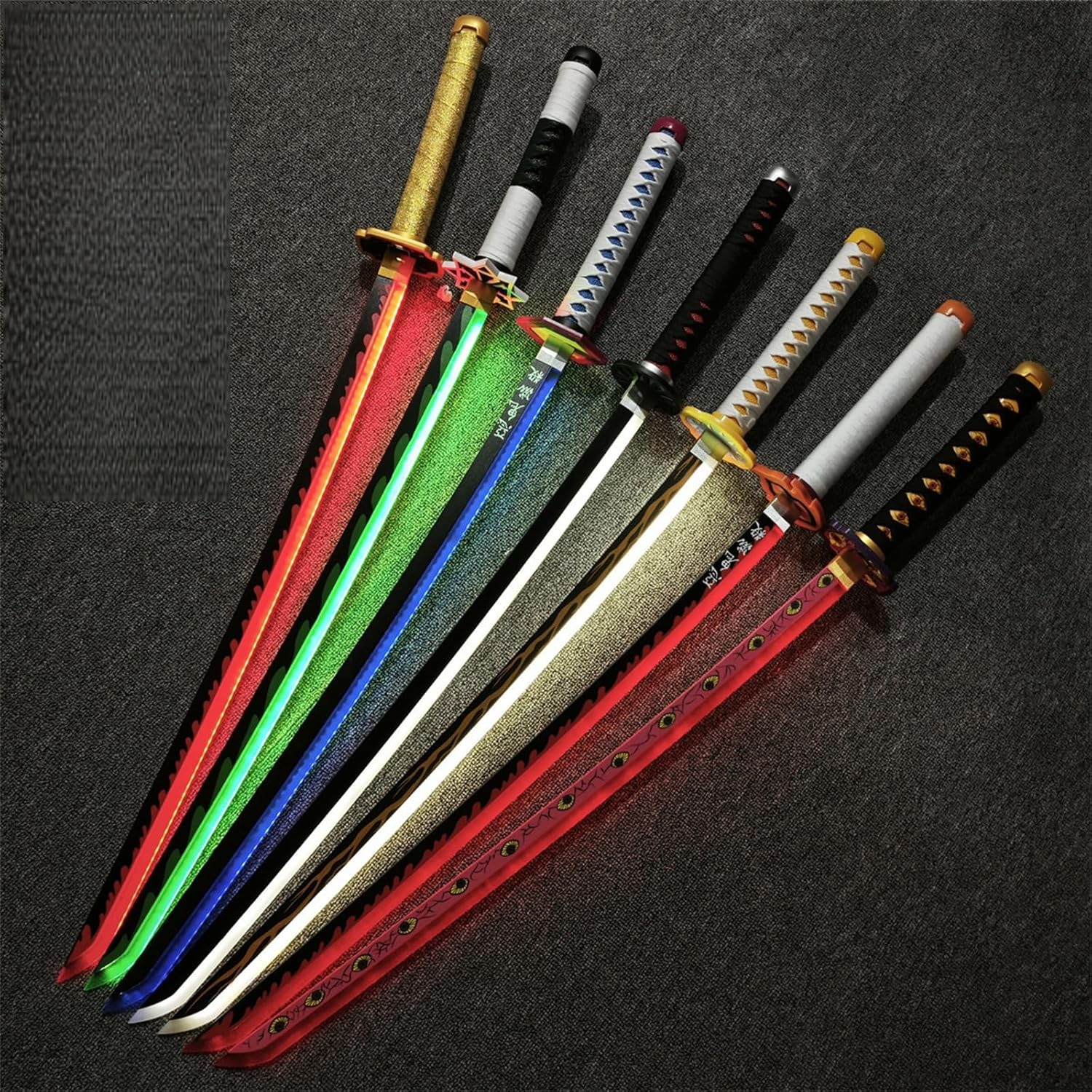 [SDCADQ] Hiwa Sword, Luminous Sword, Cosplay Tool, Weapon, Sheath Included, Tanjiro Kamamoto, Sword, Yoshiyu Tomioka, Mimi Fuegegawa, Shikoku Edichi, Touken Sword, Simulated Sword, Cosplay Costume