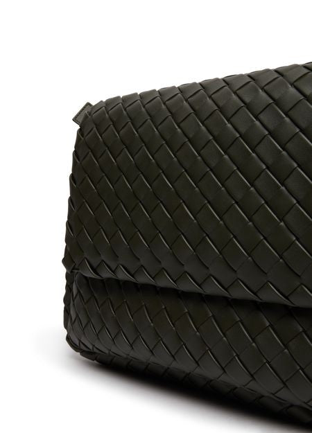 BOTTEGA VENETA イントレチャート フラップ ショルダーバッグ - Image 6
