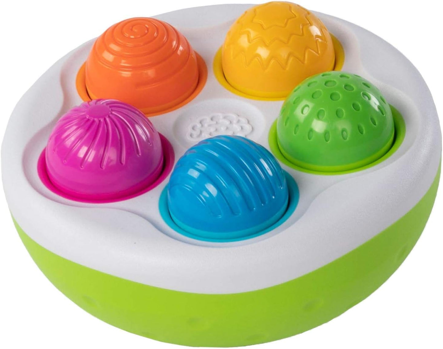 Fat Brain Toys (ファットブレイン) Baby Toy Spinny Pins Wobble Match Colors [Authentic] FA248-1