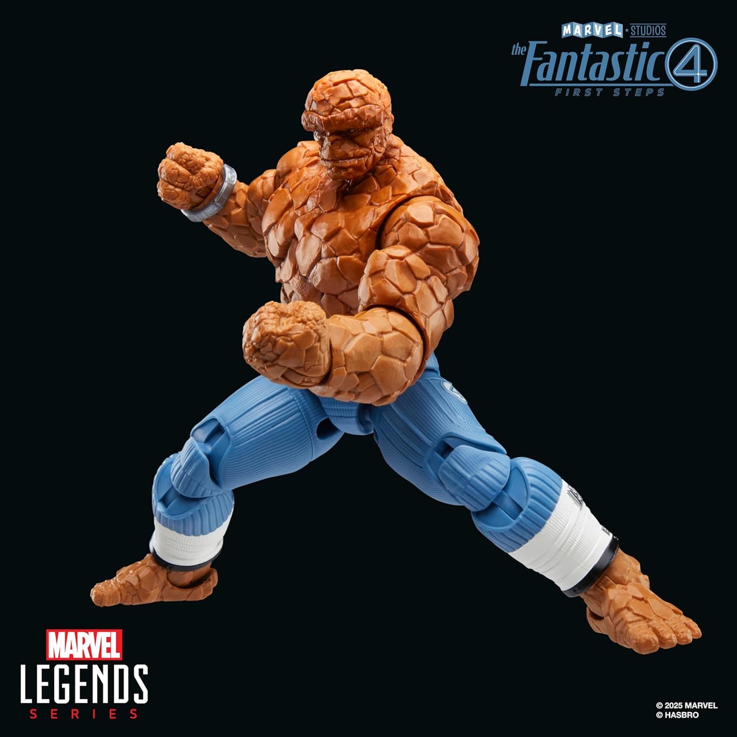 Hasbro Marvel Legends Series Marvel The Thing Fantastic 4: First Steps Ben Grim Movie Collection 6" Action Figure Toy G0802 Authentic