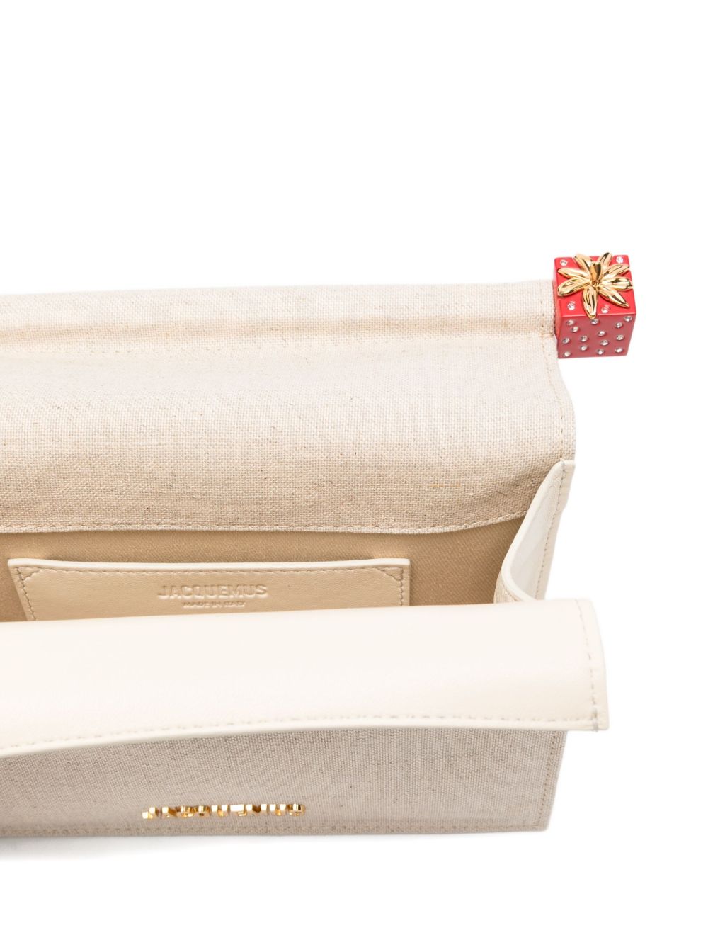 Jacquemus Jacquemus La Pochette Rond Carré Clutch - Image 6