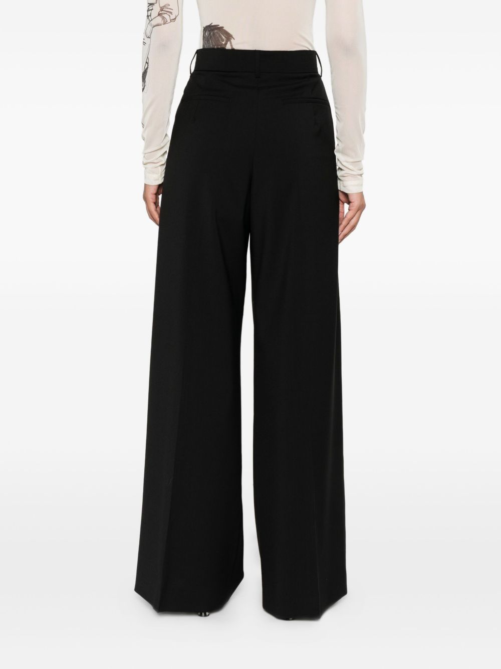 Sportmax Sportmax Preウールのズボン - Image 6