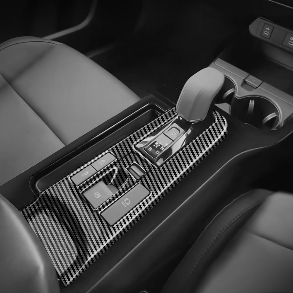 [GIKAKU] Toyota Prius 60 Series Exclusive Accessory Parts Shift Lever Panel PRIUS 60 Series Interior Panel Dress Up Interior Parts Garnish (Carbon Style)