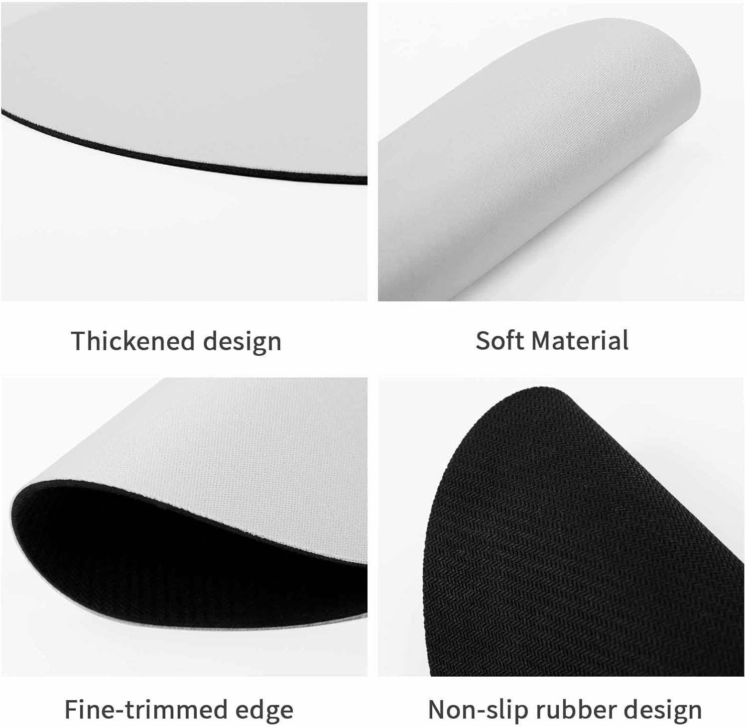 Mouse Pad Waterproof Durable Easy to Clean Non-Slip Rubber Sole for Office Gaming Stylish Cute Anime Character Unisex (Green)