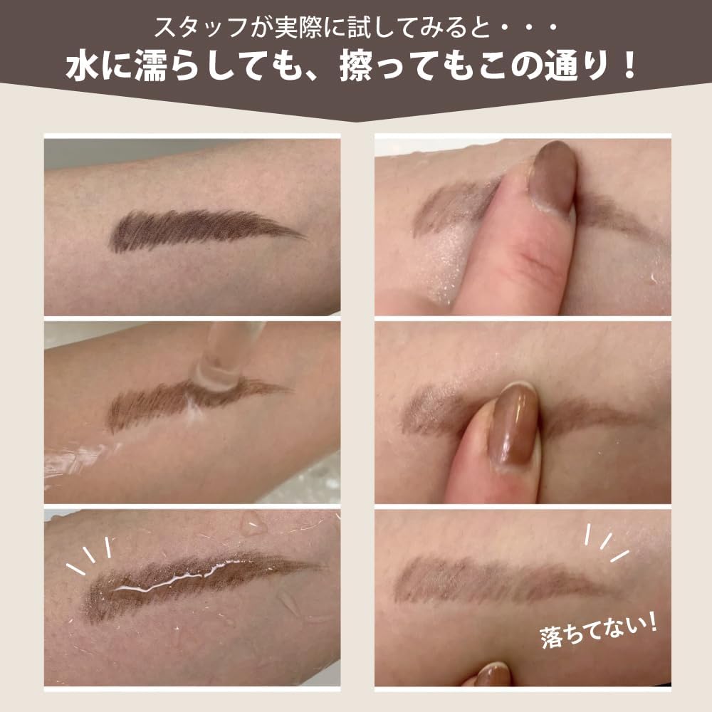 CathyDoll (Cathy Doll) (Easy 3D Eyebrows in Just 5 Seconds) 4D Real Eyebrow Tint 4 Flick Magic Brow Brush Thai Cosmetic Fork Shaped Eyebrow Tint Eyebrow Makeup Eyebrow Cosmetics Long Lasting Genuine