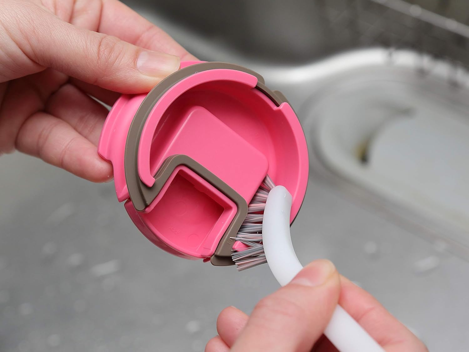 Seiei Kitchen Brush, White/Black, Length 0.6 x Width 4.7 x Height 3.0 inches (1.5 x 12 x 7.5 cm), Brush Craftsman Series, Pencil Brushes, Set of 4