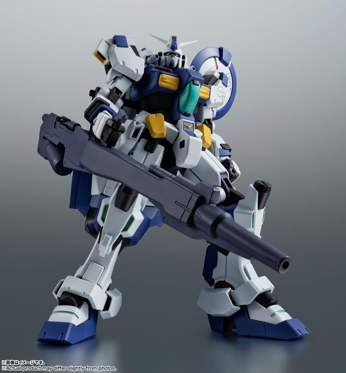 BANDAI SPIRITS ROBOT Spirits Side MS Mobile Suit Gundam 0083 with Phantom Bullet RX-78GP00 Gundam Prototype Unit 0 Blossom Version, A.N.I.M.E. Approx. 4.9 inches (125 mm), PVC & ABS Pre-painted Action