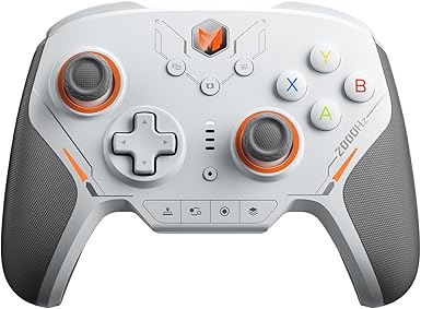 BIGBIG WON BLITZ2 コントローラー 無線/有線接続 2000Hzポーリングレート 16個のメカニカルスイッチボタン 0.0005秒超低遅延 360°シリコングリップ 1000mAh大容量バッテリー アプリ対応 FPSプロゲーマー向け