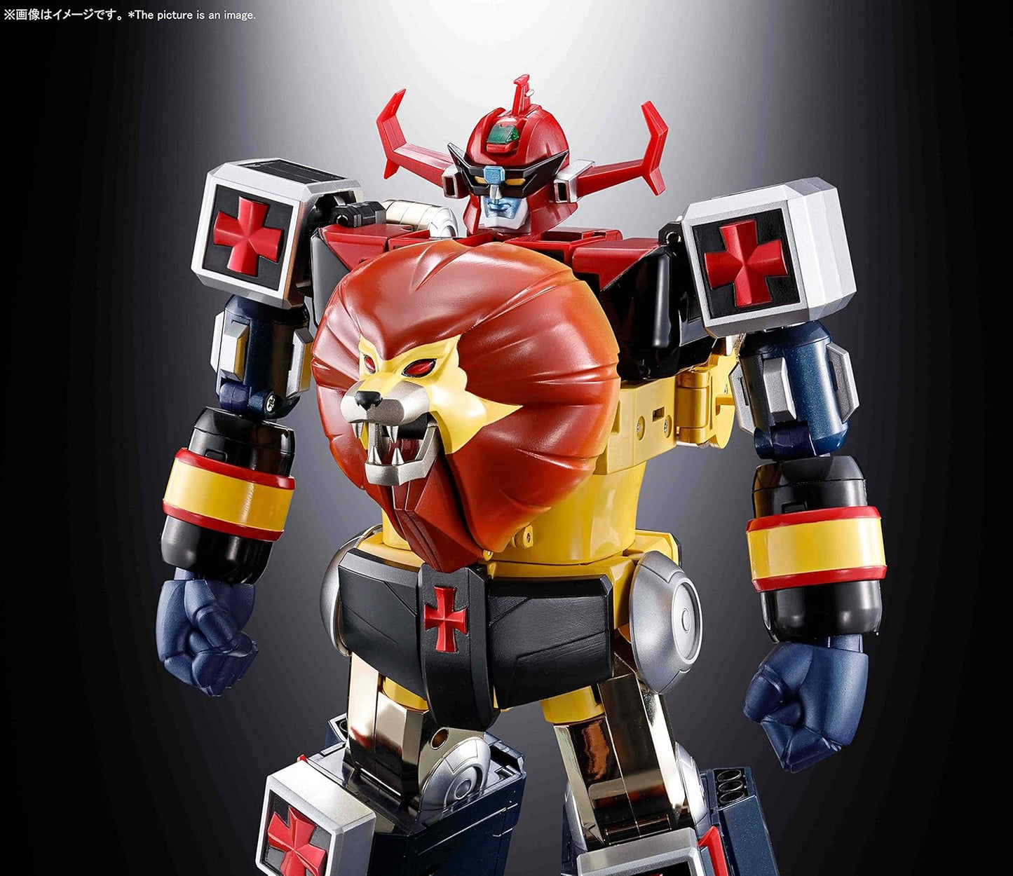 Soul of Chogokin GX-59R Mirai Robo Daltanias, Approx. 10.6 inches (270 mm), Die Cast & ABS & PVC Pre-painted Action Figure
