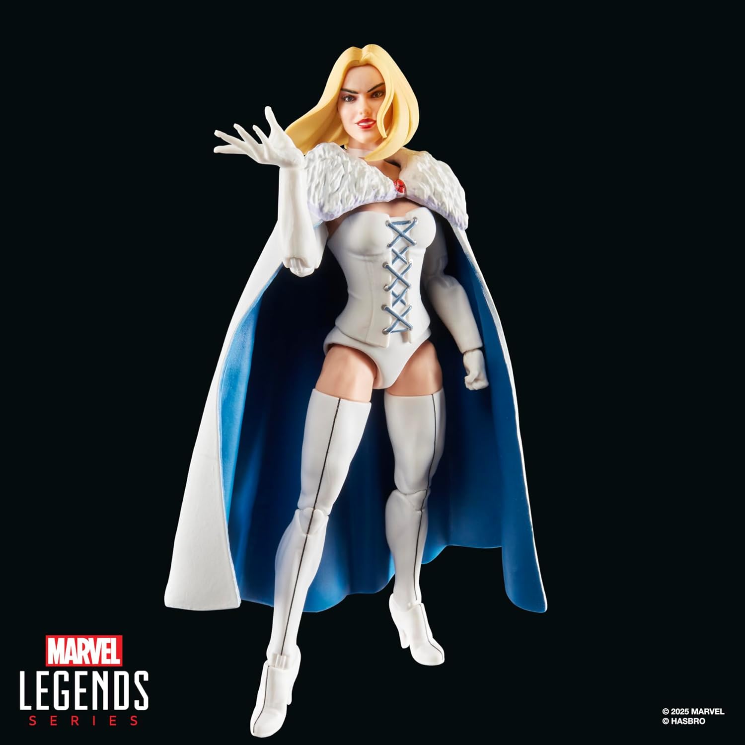 Hasbro Marvel Legends Series Emma Frost X-Men '97 Collection 5.9 inches (15 cm) Action Figure Toy G0808 Authentic