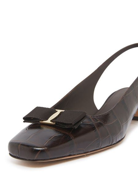 FERRAGAMO Rivada スリングバック - Image 6