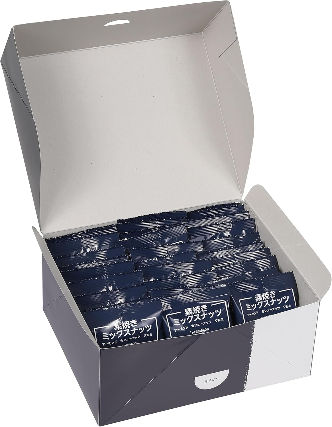 by Roasted Mixed Nuts Almond Cashew Walnut 22g×30 Packs Individually Wrapped
