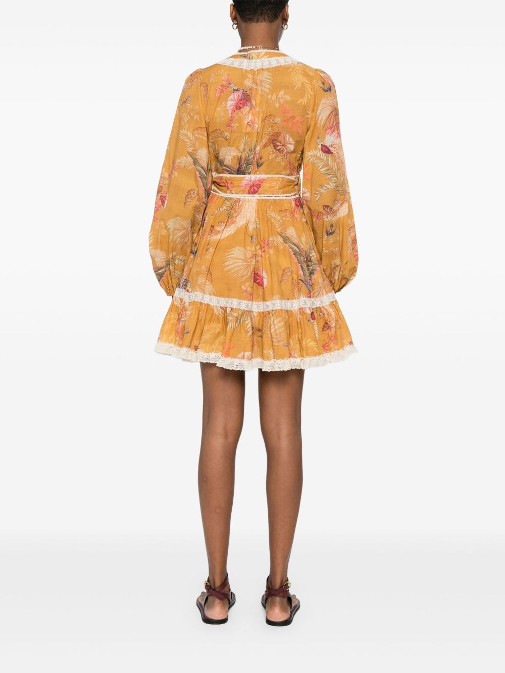 Zimmermann Zimmermann Ascension Cotton Mini Dress - Image 6