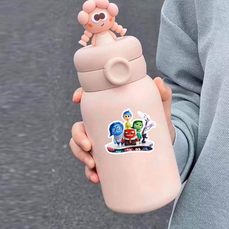 Inside Head Sticker Seal, Goods, PVC, Waterproof, Graffiti, Popular, Cute, Stylish, Anime, Manga Sticker, Notebook, Decorative, DIY, Car, Motorcycle, Helmet, PC, Snowboard, Smartphone, 100 Stickers