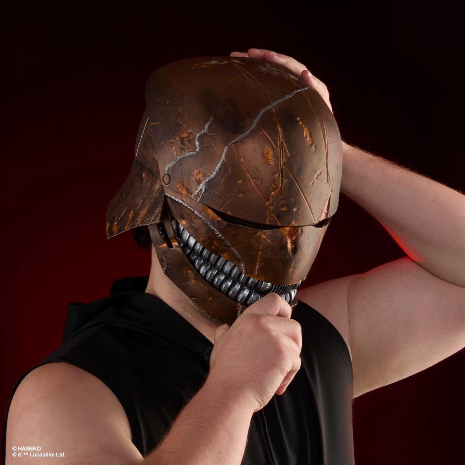 STAR WARS The Black Series The Stranger - Casco electrónico premium, artículo de juego de rol de acólito para edades de 14 años en adelante