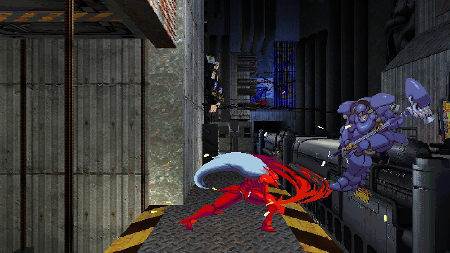 SLAVE ZERO X 限定版 -PS5 【特典】スレイブ ゼロ レトロゲームコレクターエディション(PC-CD再生産版)、スレイブ ゼロ X コミック&アートブック、デュアルサントラCD + ダウンロードキー (OST) - スレイブ ゼロ & スレイブ ゼロ X、ポストカードセット & オリジナルステッカー、マニュアル冊子 、コントローラー操作カード、Playstation 5 限定スキン
