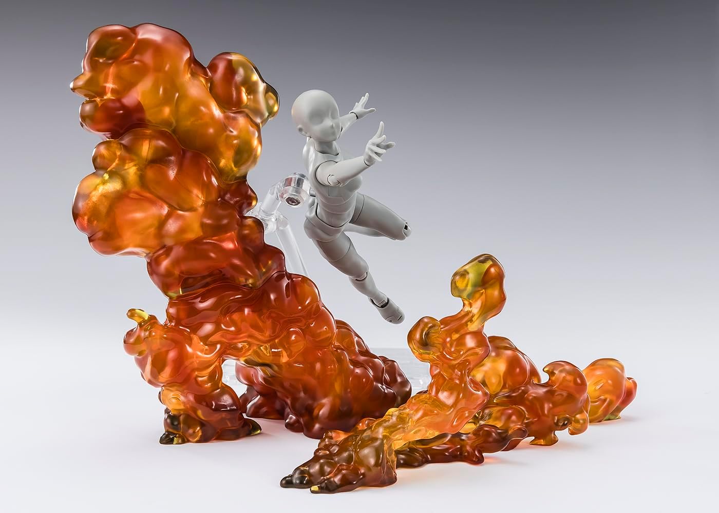 Tamashi Nations Tamashi EFFECT SMOKE Burst Ver. for S.H. Figuarts Approx. 5.3 inches (135 mm), PVC & ABS Pre-Painted Effect Parts