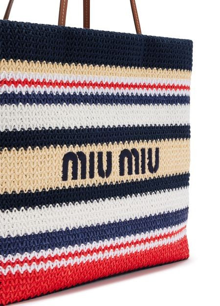 MIU MIU Large crochet tote bag - Image 6