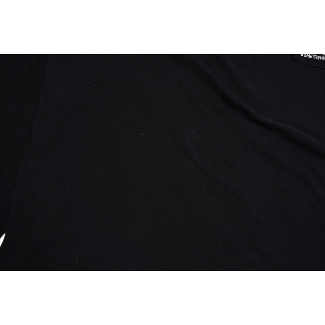 CHROME HEARTS 'LA T BAR' BLACK LONGSLEEVE TEE