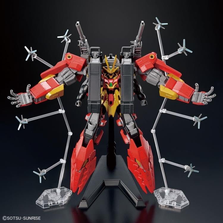 BANDAI SPIRITS HG Gundam Build Metaverse Tifoeus Gundam Chimera 1/144 Scale Color-Coded Plastic Model
