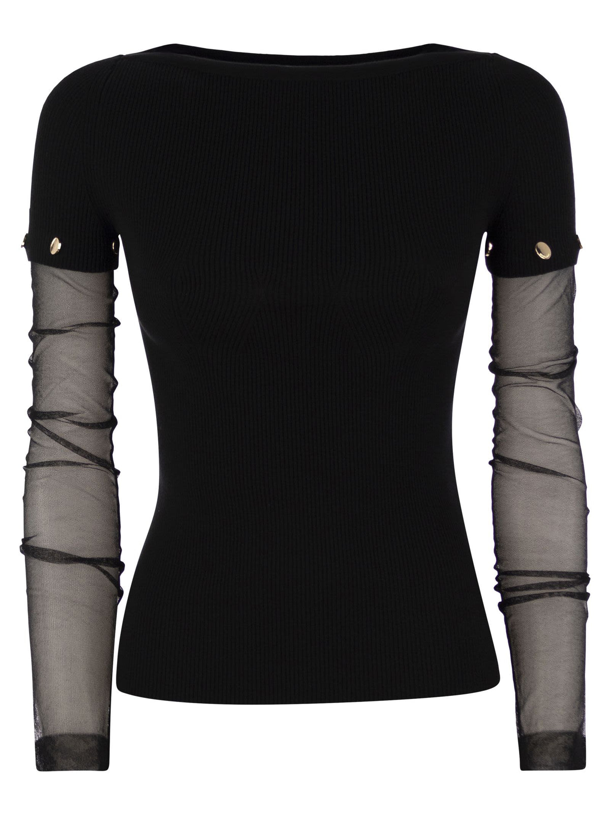 Sportmax SportMax Alcide Tight Fittingストレッチビスコースジャージ - Image 6