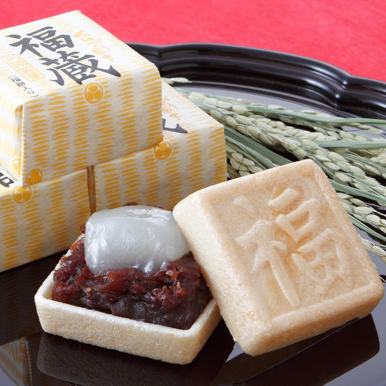 Kurazukuri Honpo Mennaku Fukumochi with Ogura Bean (Light Box), Kurazukuri Zenchu, Kawagoe Specialty, Gift