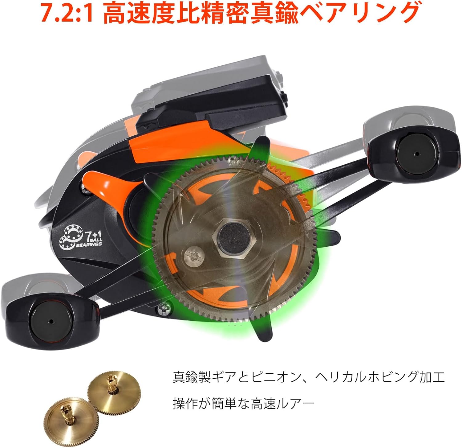 Electric Reel, Spinning Reel, Fly Reel, USB Rechargeable, Smooth Winding, Maximum Drag Force, 22.0 lbs (10 kg), Gear Ratio 7.2:1, Lightweight, Strong Drag Force, For Far Tossing, Ice Fishing,