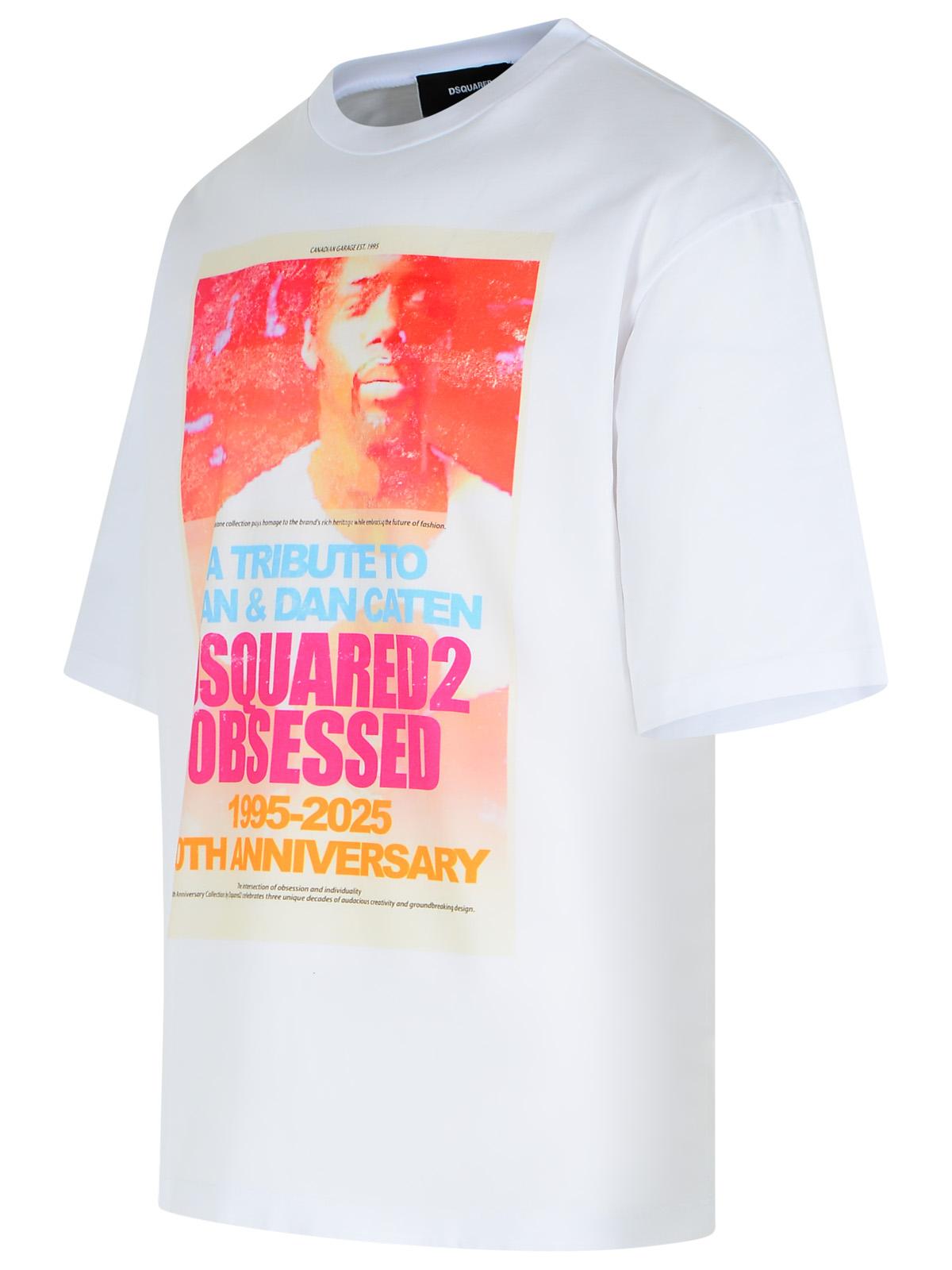 Dsquared2 Dsquared2ホワイトコットンTシャツ - Image 6