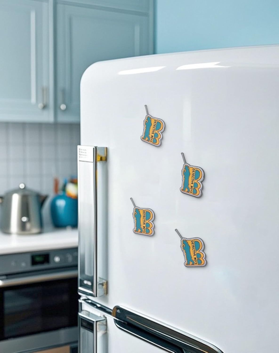 Cosplay Badge Detective Badge Boy Detective Communicator Anime Alloy Brooch Play Costume Cosplay Props Accessories Gift Boys Girls Kids Unisex