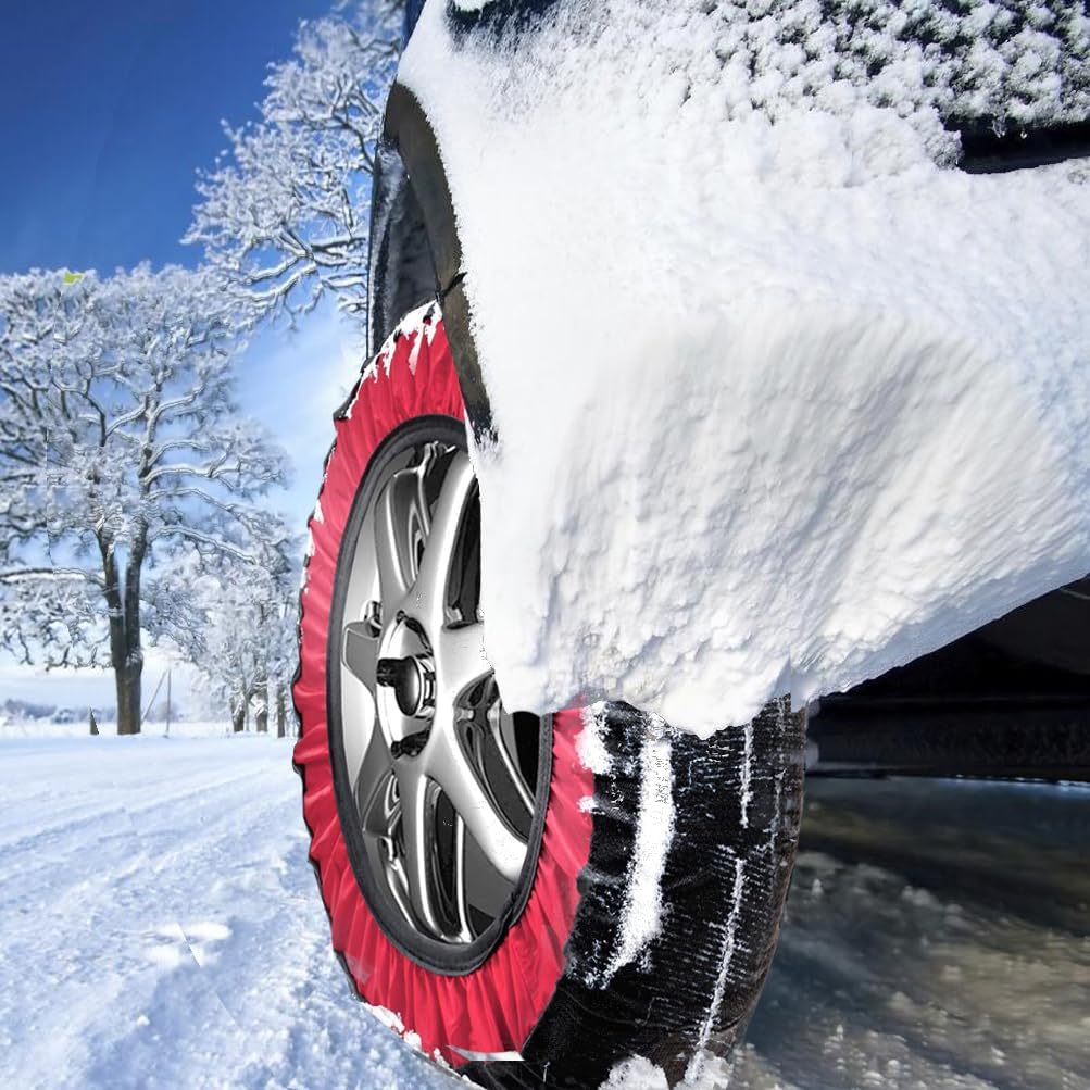 Chenyang Kosen KE78 Non-Metallic Tire Chain, Cloth Snow Chain, Easy Installation, Light Vehicles, Low Vibration, Low Noise, Does Not Damage Tires, Chain Regulations, Winter Snow Properties, No Jack Up