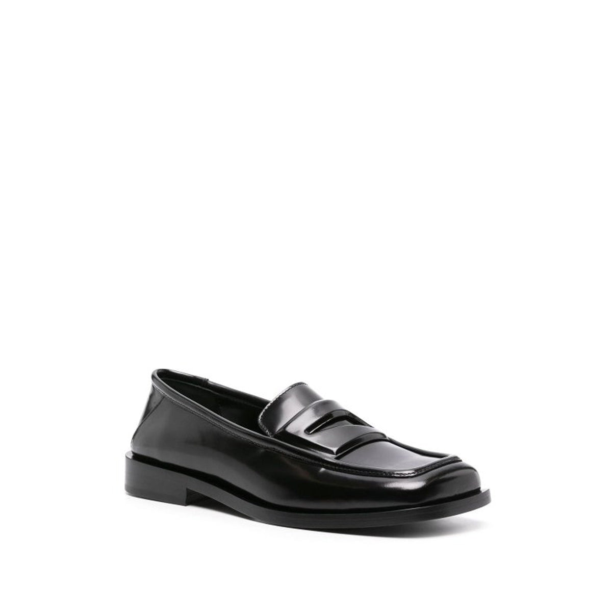 The Attico Amanda Leather Loafers - Image 6